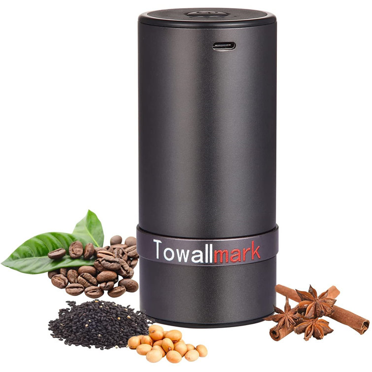 SCHCJI Herb Grinder Electric Grinder For Weed With Keef Catcher Kitchen